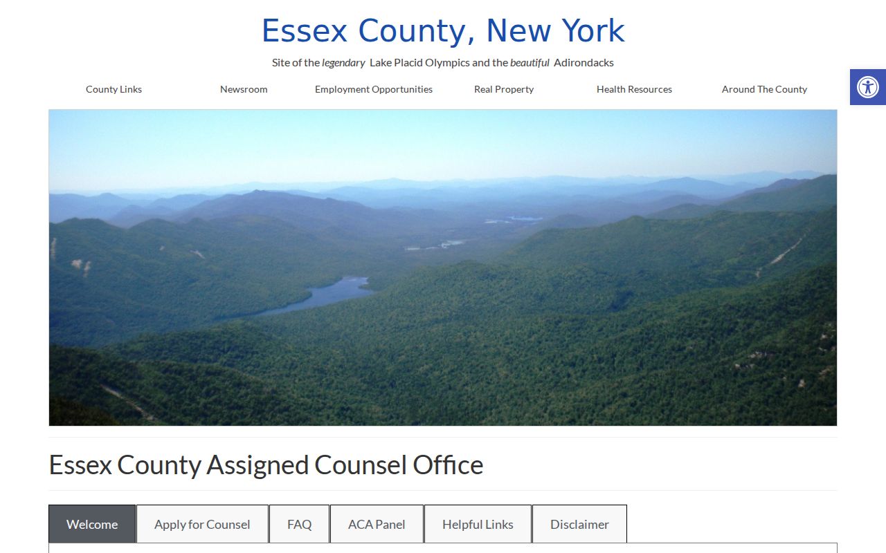 Essex County criminal history Assigned Counsel office